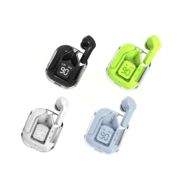 Audio Air 31 TWS Transparent Earbuds | White, Black, Green, Blue 2