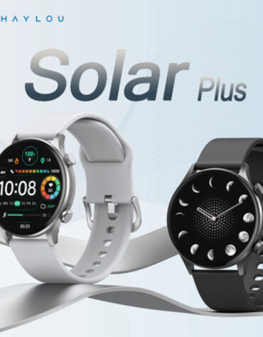 Original Smartwatches Haylou LS16 Solar Plus Smart Watch | Black, Silver 2