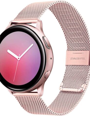 Original Smartwatches Samsung Galaxy Active 2 40mm Aluminium | Pink Gold with magnetic chain strap