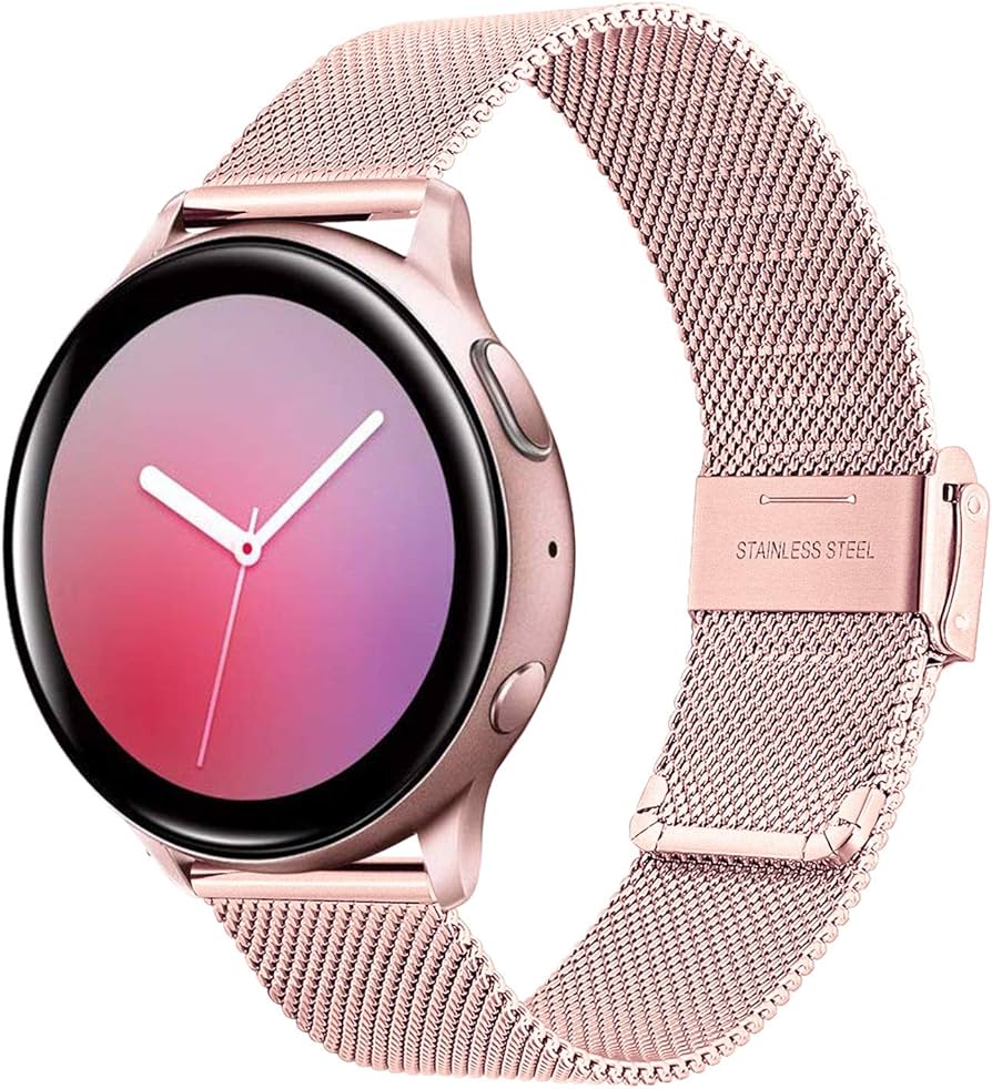Original Smartwatches Samsung Galaxy Active 2 40mm Aluminium | Pink Gold with magnetic chain strap