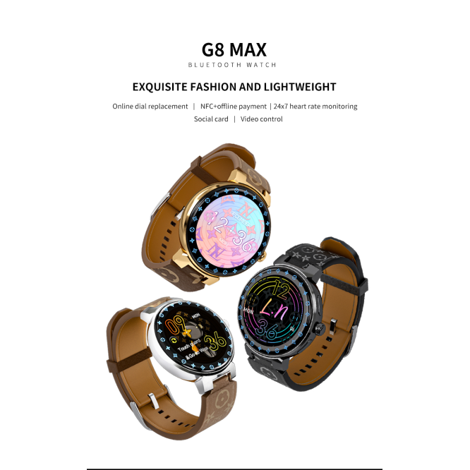 Ladies Smartwatches G8 Max Smart Watch for women 2