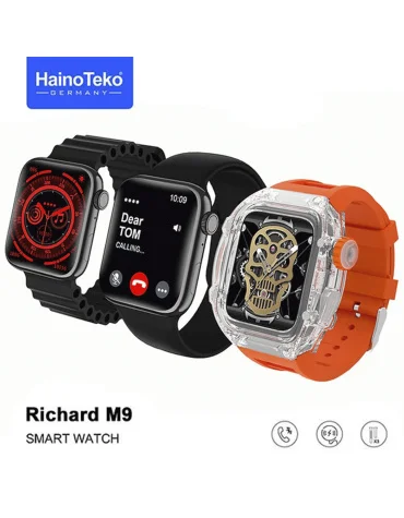 Clearance Sale Haino Teko Richard M9 Smartwatch With (3-strap)