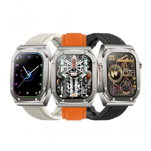 Basic Smartwatches Haylou LS-02 Smart Watch | Silicon Straps | 44mm
